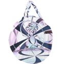 Vanilla Dream Giant Round Zipper Tote View2