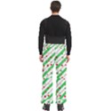 Christmas Paper Stars Pattern Texture Background Colorful Colors Seamless Men s Side Zip Front Pouch Ski And Snowboard Bib Pants	 View4