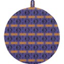 Bitcoin Logo Pattern Round Trivet View2
