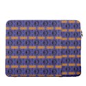 Bitcoin Logo Pattern 15  Vertical Laptop Sleeve Case With Pocket View2