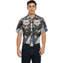 Demon Samurai Men s Short Sleeve Pocket Shirt  View1