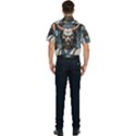 Demon Samurai Men s Short Sleeve Pocket Shirt  View2