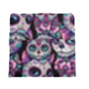 Sugar Skull Cat Pattern Foldable Shopping Bag View3