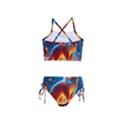 Enchanted Fire Feline Girls  Tankini Swimsuit View2