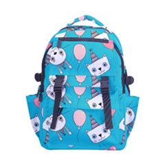 Birtay Cats Bunnies, Koteto Carry-on Double Buckle Travel Backpack