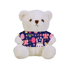 Bunny - Easter Pattern Full Print Cuddly Teddy Bear