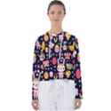 Bunny - Easter Pattern Women s Slouchy Sweat View1