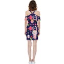 Bunny - Easter Pattern Shoulder Frill Bodycon Summer Dress View4