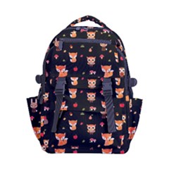 Cool Woodland Animal, Koteto, Scandinavian, Acorn Carry-on Double Buckle Travel Backpack