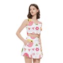 Cute Easter Bunny, Koteto, Animal, Baby Women s Crop Top Pleated Skater Rave Skirt View3