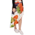 Fruits, Drip, Fruit, Paint, Spring Asymmetrical Ruffle Hem Skirt  View3