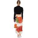 Fruits, Drip, Fruit, Paint, Spring Asymmetrical Ruffle Hem Skirt  View4