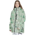 Green Christmas Trees, Cute, Doodle Women s Multi Pockets Zip Ski and Snowboard Waterproof Breathable Jacket View2