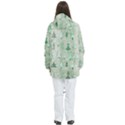 Green Christmas Trees, Cute, Doodle Women s Multi Pockets Zip Ski and Snowboard Waterproof Breathable Jacket View4