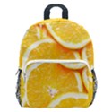 Oranges, Orange, Fruits Kids  Age 5-10 Lightweight School Backpack with Side Pockets View1