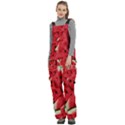Watermelon, Fruit, Green, Red Women s Side Zip Front Pouch Ski And Snowboard Bib Pants	 View2