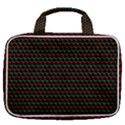 Geometric Abstract Pattern Line Travel Toiletry Bag With Hanging Hook View2