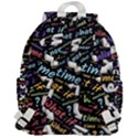 Time Nonlinear Curved Linear Top Flap Backpack View3