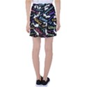 Time Nonlinear Curved Linear Tennis Skirt View2