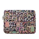 Spanish Gothic Girls Pattern 13  Vertical Laptop Sleeve Case With Pocket View1