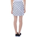 Fly Phot Motif Seamless Black And White Pattern Tennis Skirt View2