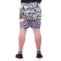 New York City Nyc Broadway Doodle Art Men s Pocket Shorts View2
