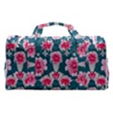 Retro 1880s Flowers Pattern 22 Sports Gym Duffle Bag with Shoe Compartment View2