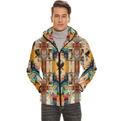 Aaaaa Men s Hooded Quilted Jacket