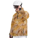Homemade Flan Extreme Close-up Texture Men s Pullover Zip Ski and Snowboard Waterproof Breathable Jacket View2