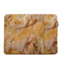 Homemade Flan Extreme Close-up Texture 15  Vertical Laptop Sleeve Case With Pocket View2