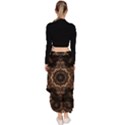 Bronze Age Mandala Asymmetrical Ruffle Hem Skirt  View4