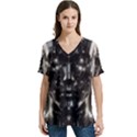 Robotics Robot Technology Future V-Neck Split Shoulder Casual T-Shirt View1
