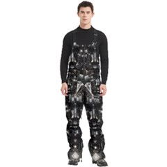 Robotics Robot Technology Future Men s Front Zip Ski And Snowboard Bib Pants