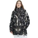 Robotics Robot Technology Future Women s Multi Pockets Zip Ski and Snowboard Waterproof Breathable Jacket View1