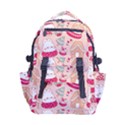 cute christmas cartoon Carry-on Double Buckle Travel Backpack View1