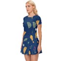 Cute Korean Pattern Women s Sports Wear Set View2