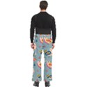 Cute Bird Pattern Men s Side Zip Front Pouch Ski And Snowboard Bib Pants	 View4