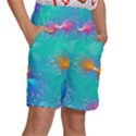 Christmas Pattern Kids  Basketball Shorts View3