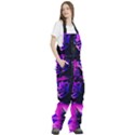 Counting Coup Ultraviolet Women s Front Zip Ski And Snowboard Bib Pants View3