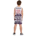 Marina Paper Cut Kids  Basketball Shorts View4
