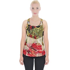 Collage Piece Up Tank Top