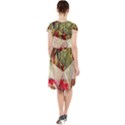 Collage Cap Sleeve Midi Dress With Pockets View2