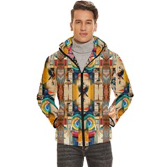 Aaaaa Men s Hooded Quilted Jacket