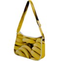 Bananas, Macro, Fruits, Ripe Bananas Zip Up Shoulder Bag View2