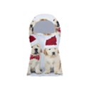 Christmas Puppies, Santa, Craciun, Christmas, Funny, Hat, Puppy, Red Balaclava Face Mask View1