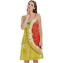 Fruit, Lemon Women s Spaghetti Strap Pullover Cami Dress View2