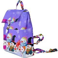 Let s Have Fun With Snowmen Buckle Everyday Backpack