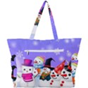 Let s Have Fun With Snowmen Simple Shoulder Bag View3
