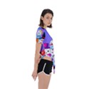 Let s Have Fun With Snowmen Asymmetrical Short Sleeve Sports T-Shirt View3