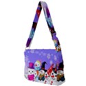 Let s Have Fun With Snowmen Full Print Messenger Bag (L) View2